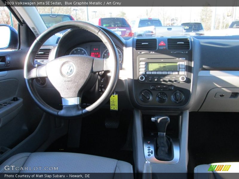 Blue Graphite Metallic / Art Grey 2009 Volkswagen Jetta SE Sedan