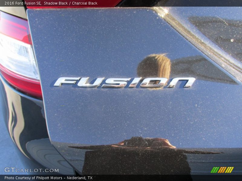 Shadow Black / Charcoal Black 2016 Ford Fusion SE