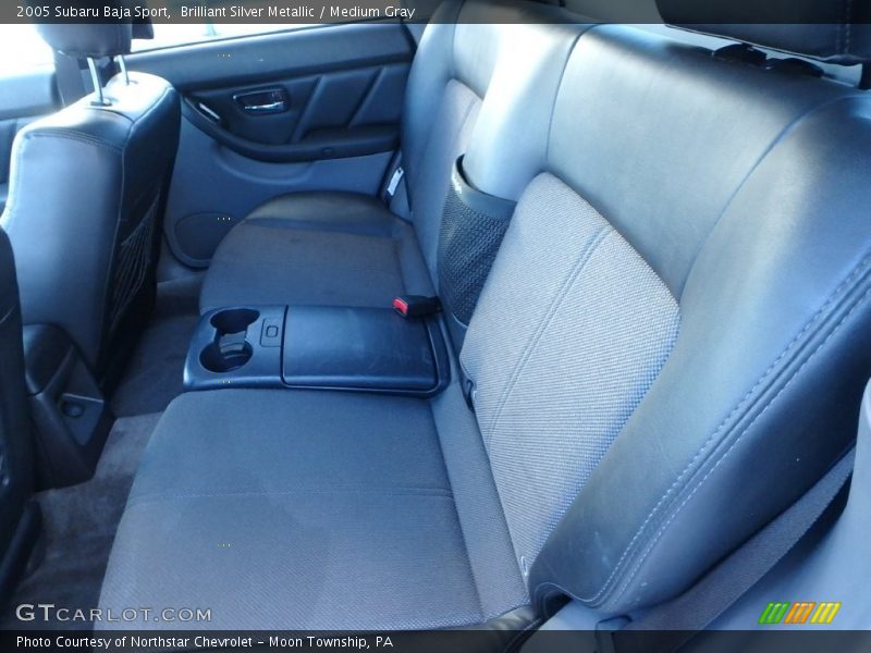 Brilliant Silver Metallic / Medium Gray 2005 Subaru Baja Sport