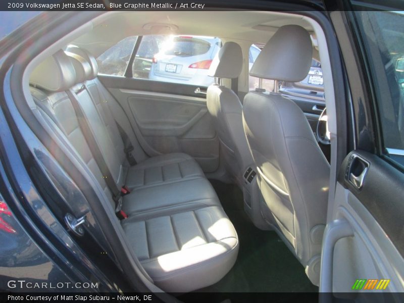 Blue Graphite Metallic / Art Grey 2009 Volkswagen Jetta SE Sedan