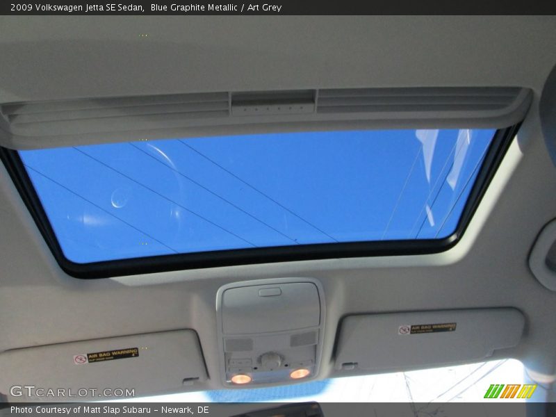 Blue Graphite Metallic / Art Grey 2009 Volkswagen Jetta SE Sedan