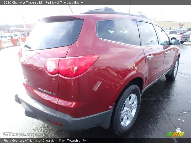 Red Jewel Tintcoat / Ebony 2010 Chevrolet Traverse LT