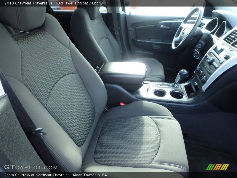 Red Jewel Tintcoat / Ebony 2010 Chevrolet Traverse LT