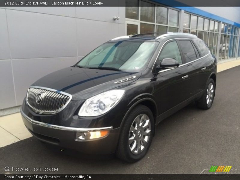 Carbon Black Metallic / Ebony 2012 Buick Enclave AWD