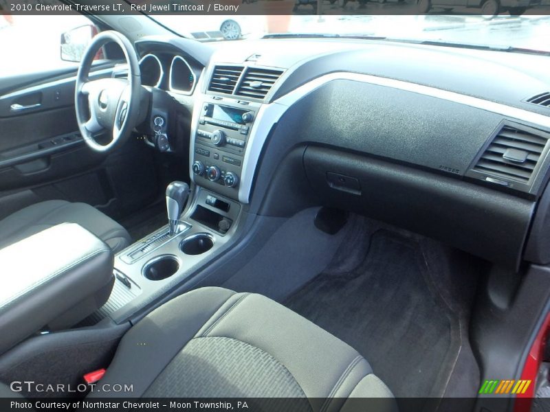 Red Jewel Tintcoat / Ebony 2010 Chevrolet Traverse LT