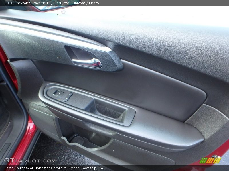 Red Jewel Tintcoat / Ebony 2010 Chevrolet Traverse LT