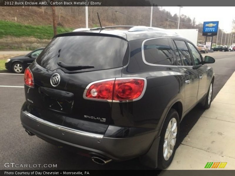 Carbon Black Metallic / Ebony 2012 Buick Enclave AWD