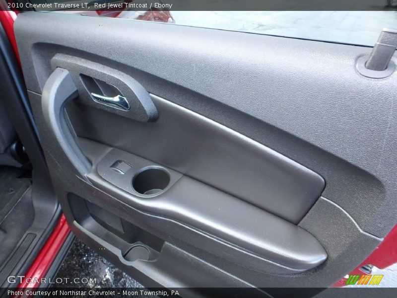 Red Jewel Tintcoat / Ebony 2010 Chevrolet Traverse LT