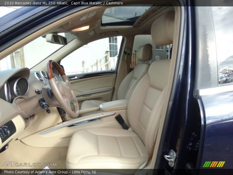 Capri Blue Metallic / Cashmere 2010 Mercedes-Benz ML 350 4Matic