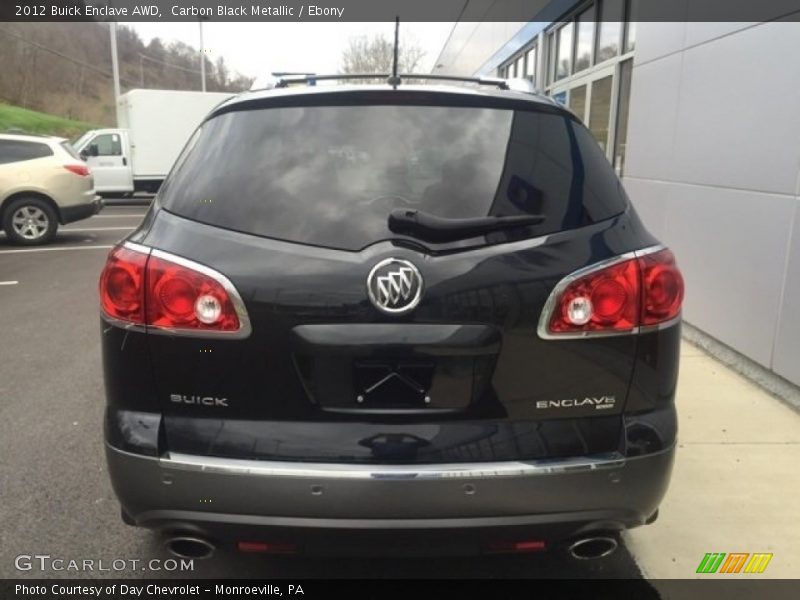 Carbon Black Metallic / Ebony 2012 Buick Enclave AWD