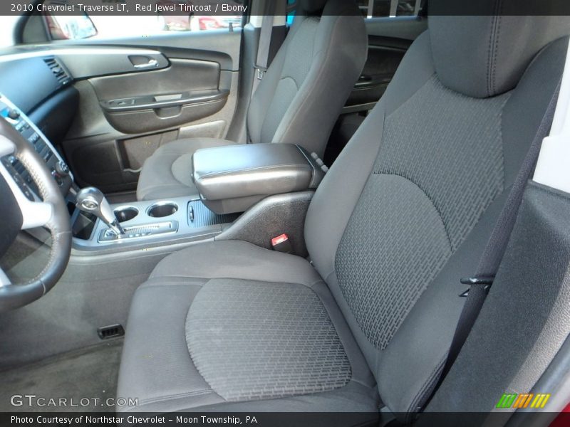 Red Jewel Tintcoat / Ebony 2010 Chevrolet Traverse LT