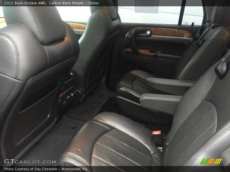 Carbon Black Metallic / Ebony 2012 Buick Enclave AWD