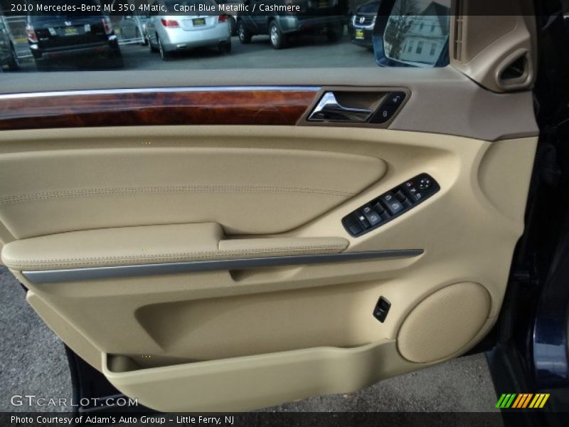 Capri Blue Metallic / Cashmere 2010 Mercedes-Benz ML 350 4Matic
