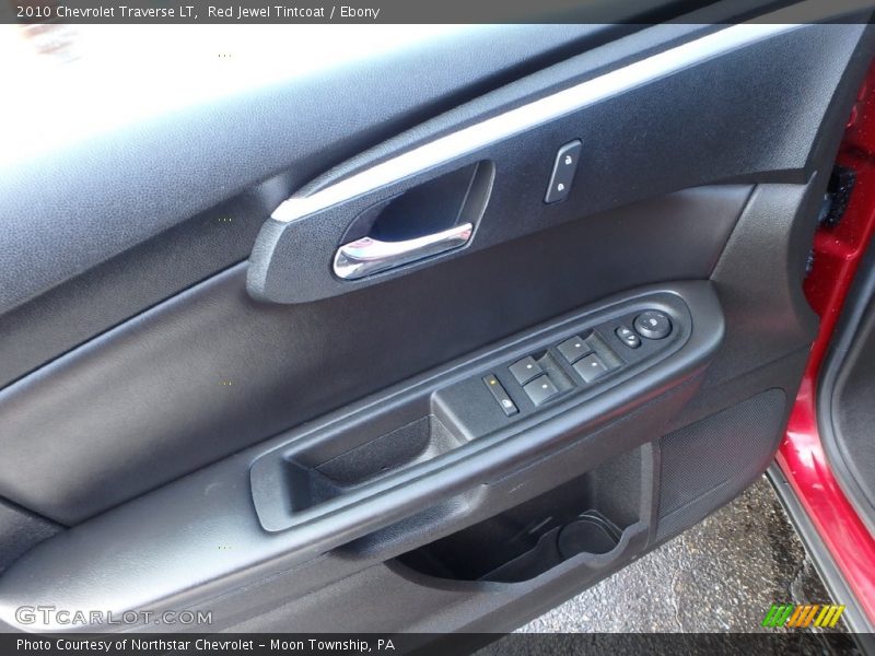 Red Jewel Tintcoat / Ebony 2010 Chevrolet Traverse LT