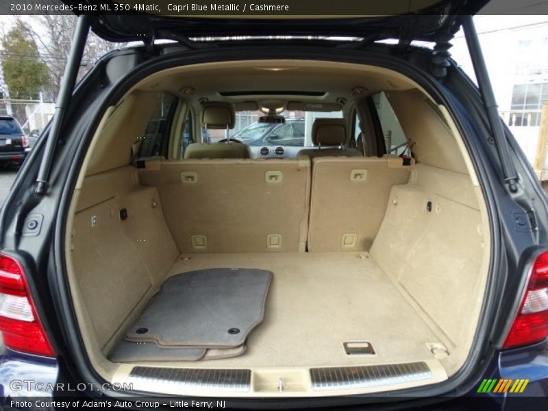 Capri Blue Metallic / Cashmere 2010 Mercedes-Benz ML 350 4Matic