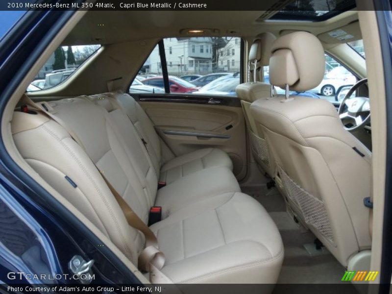 Capri Blue Metallic / Cashmere 2010 Mercedes-Benz ML 350 4Matic