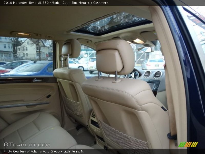 Capri Blue Metallic / Cashmere 2010 Mercedes-Benz ML 350 4Matic