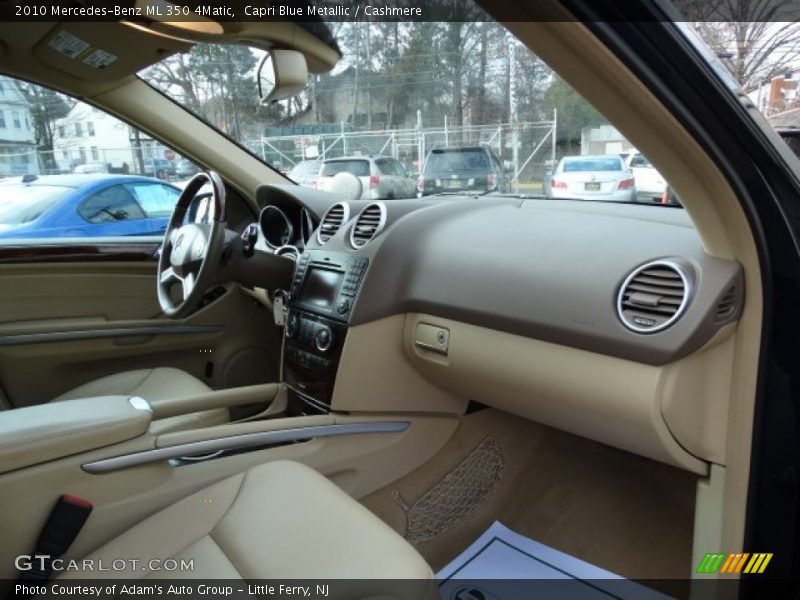 Capri Blue Metallic / Cashmere 2010 Mercedes-Benz ML 350 4Matic