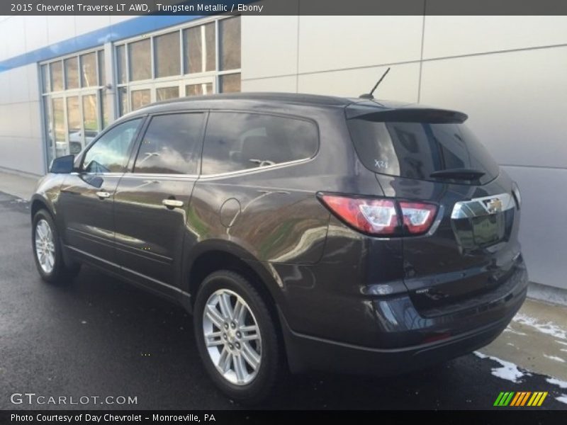 Tungsten Metallic / Ebony 2015 Chevrolet Traverse LT AWD