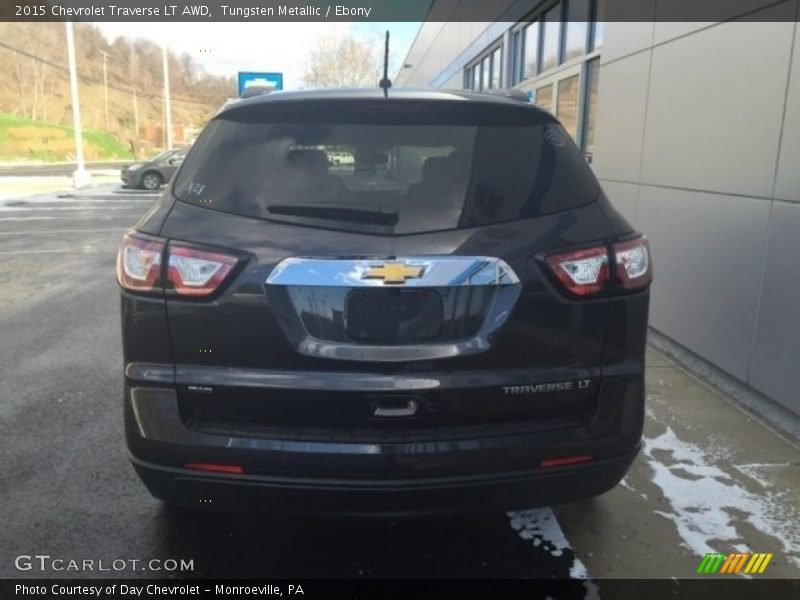 Tungsten Metallic / Ebony 2015 Chevrolet Traverse LT AWD