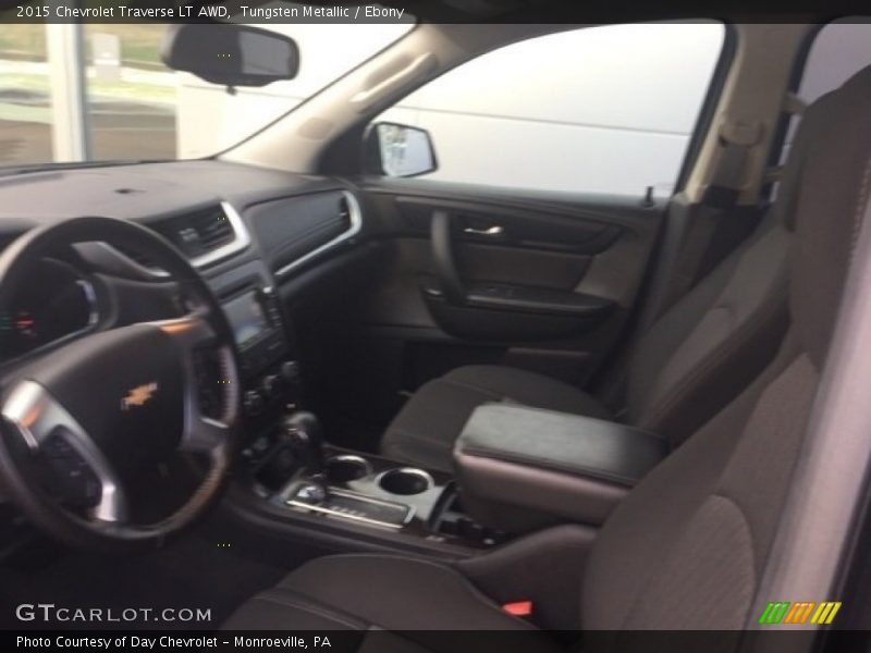 Tungsten Metallic / Ebony 2015 Chevrolet Traverse LT AWD