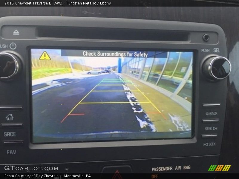 Tungsten Metallic / Ebony 2015 Chevrolet Traverse LT AWD