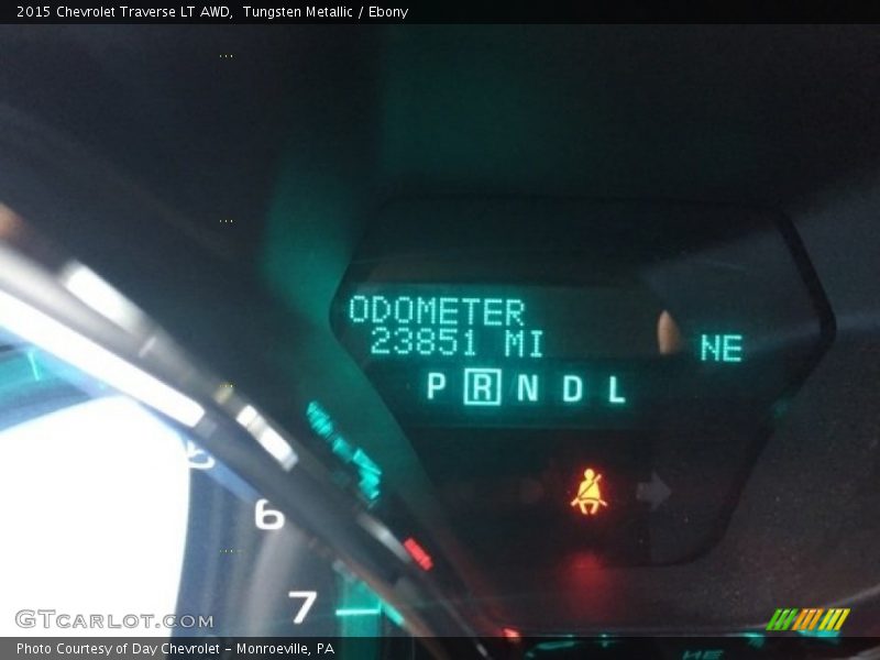 Tungsten Metallic / Ebony 2015 Chevrolet Traverse LT AWD