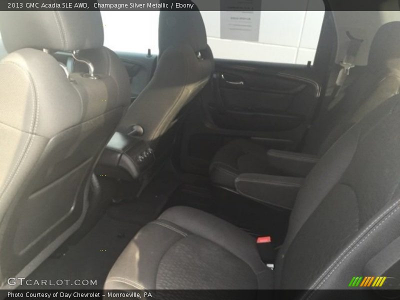 Champagne Silver Metallic / Ebony 2013 GMC Acadia SLE AWD