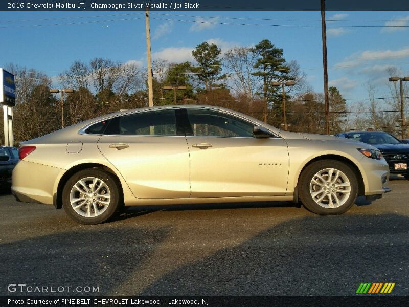  2016 Malibu LT Champagne Silver Metallic