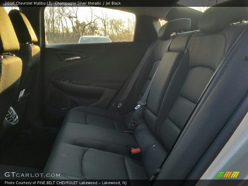Champagne Silver Metallic / Jet Black 2016 Chevrolet Malibu LT
