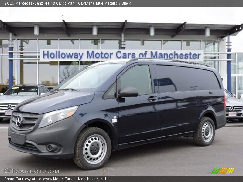 Cavansite Blue Metallic / Black 2016 Mercedes-Benz Metris Cargo Van