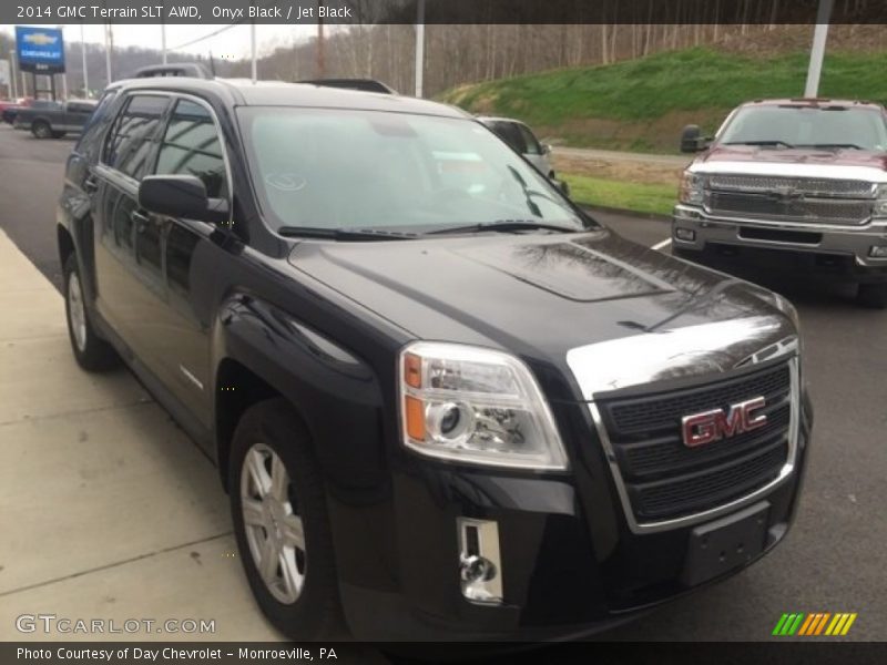 Onyx Black / Jet Black 2014 GMC Terrain SLT AWD