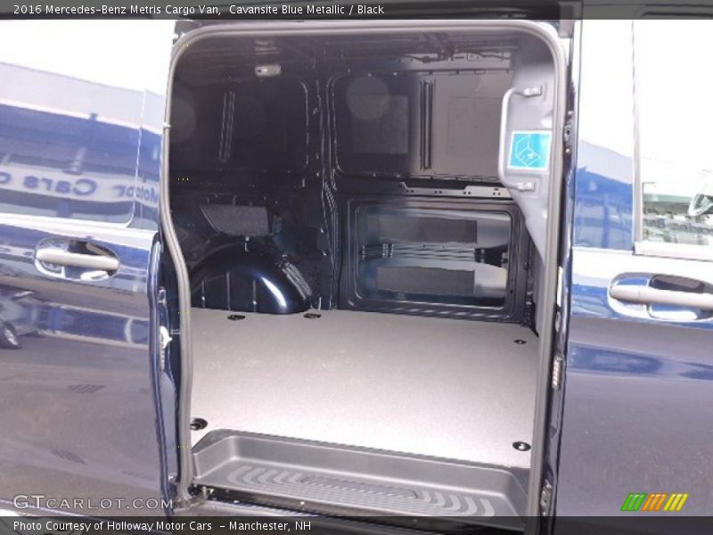 Cavansite Blue Metallic / Black 2016 Mercedes-Benz Metris Cargo Van
