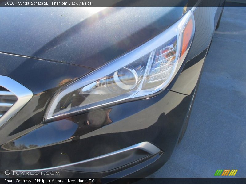 Phantom Black / Beige 2016 Hyundai Sonata SE