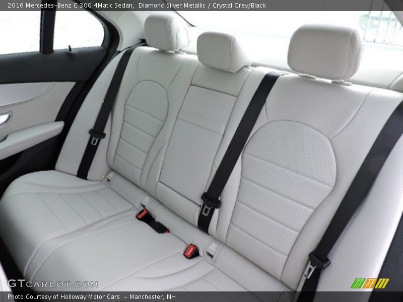 Diamond Silver Metallic / Crystal Grey/Black 2016 Mercedes-Benz C 300 4Matic Sedan