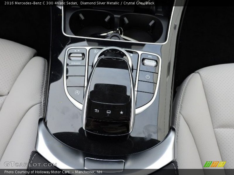 Diamond Silver Metallic / Crystal Grey/Black 2016 Mercedes-Benz C 300 4Matic Sedan