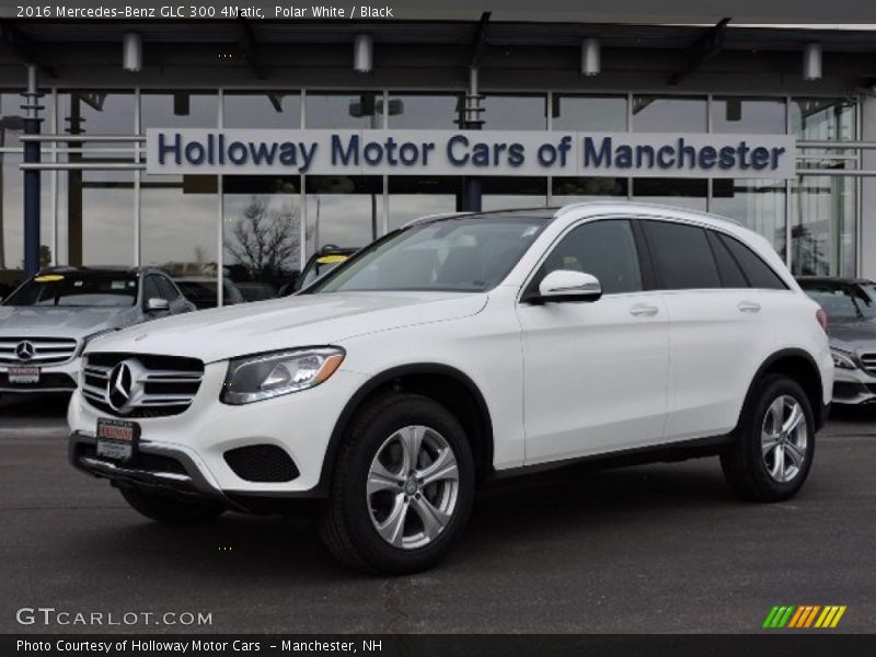 Polar White / Black 2016 Mercedes-Benz GLC 300 4Matic