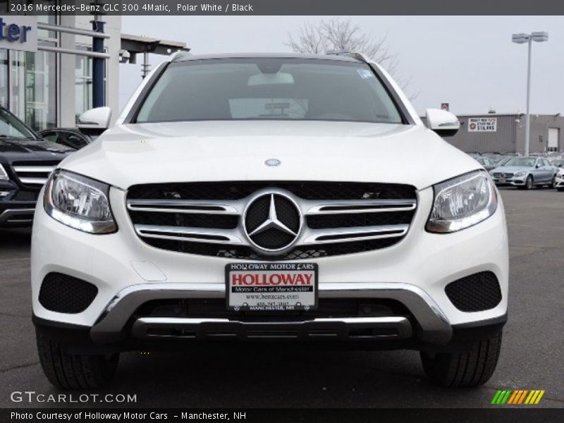 Polar White / Black 2016 Mercedes-Benz GLC 300 4Matic