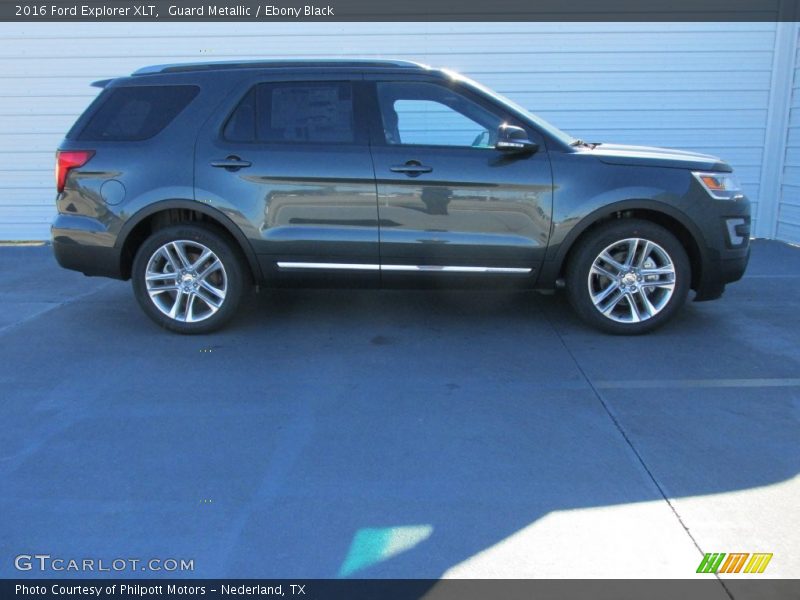 Guard Metallic / Ebony Black 2016 Ford Explorer XLT