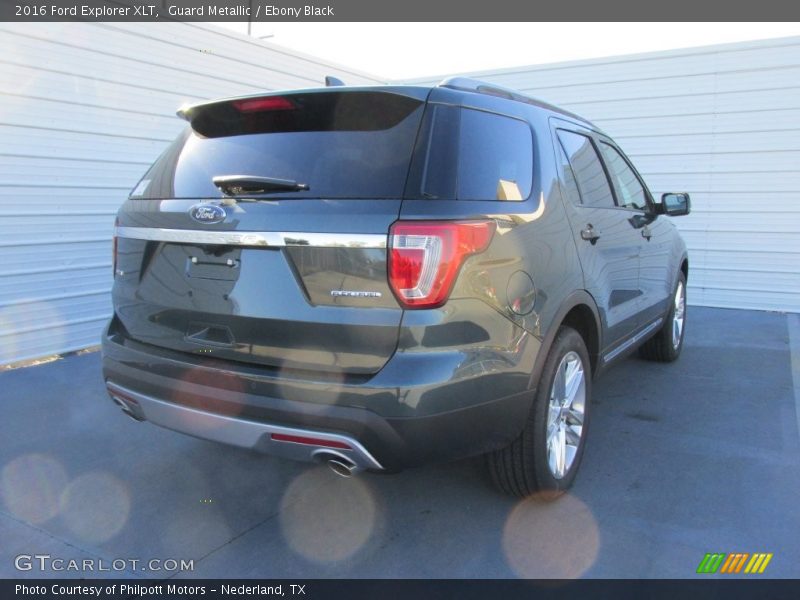 Guard Metallic / Ebony Black 2016 Ford Explorer XLT