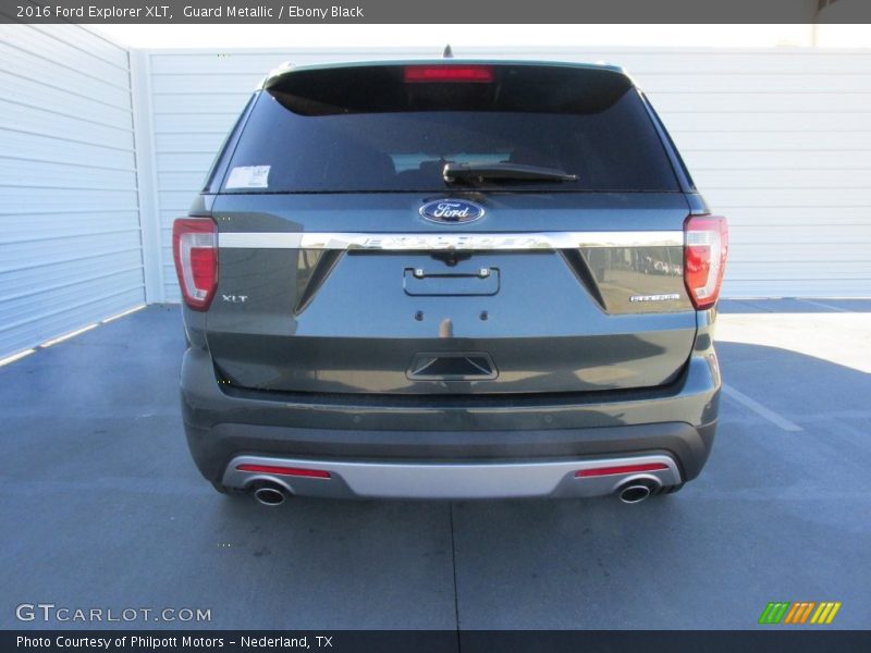 Guard Metallic / Ebony Black 2016 Ford Explorer XLT