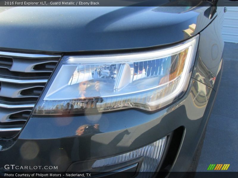 Guard Metallic / Ebony Black 2016 Ford Explorer XLT