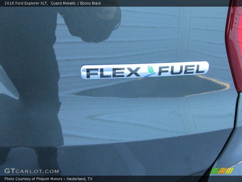 Guard Metallic / Ebony Black 2016 Ford Explorer XLT