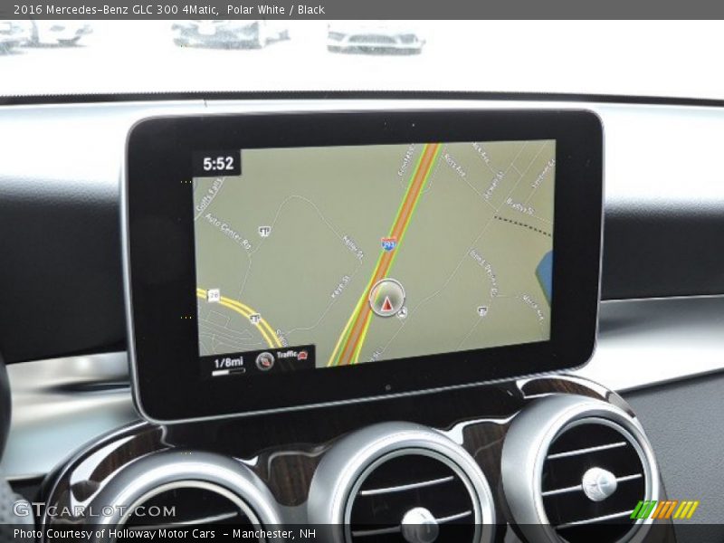 Polar White / Black 2016 Mercedes-Benz GLC 300 4Matic