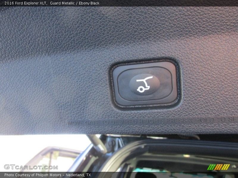 Guard Metallic / Ebony Black 2016 Ford Explorer XLT