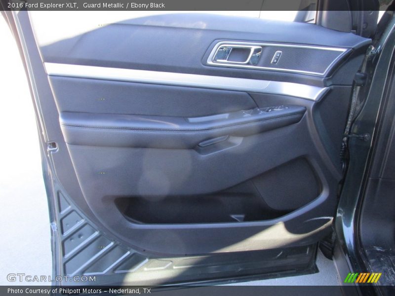 Guard Metallic / Ebony Black 2016 Ford Explorer XLT