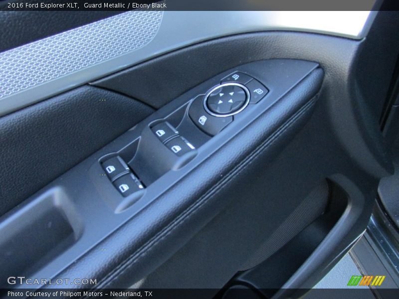 Guard Metallic / Ebony Black 2016 Ford Explorer XLT