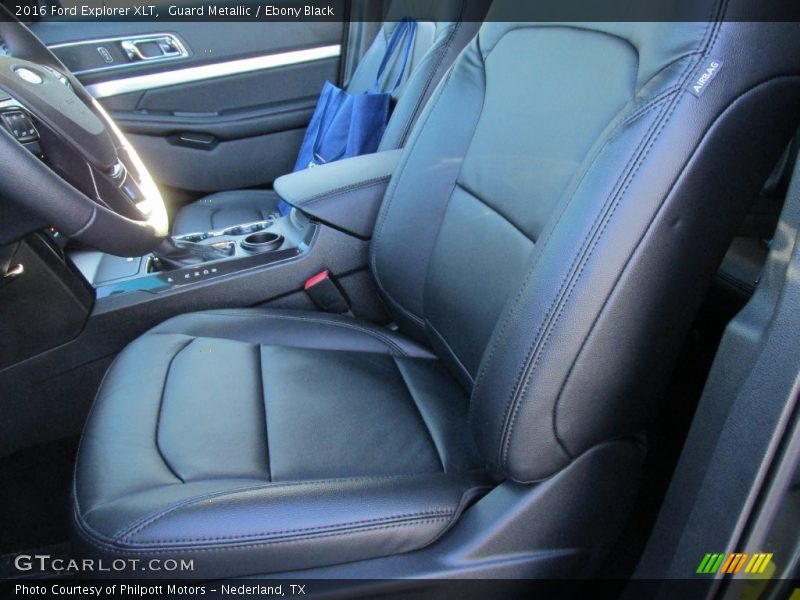 Guard Metallic / Ebony Black 2016 Ford Explorer XLT