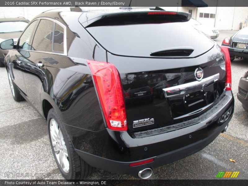 Black Raven / Ebony/Ebony 2016 Cadillac SRX Performance AWD
