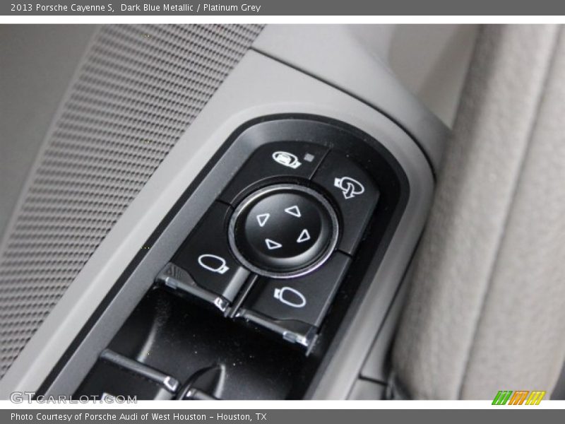 Dark Blue Metallic / Platinum Grey 2013 Porsche Cayenne S